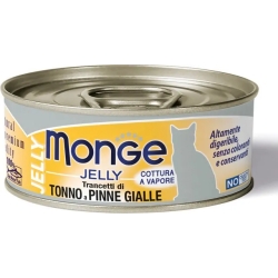 Natural Jelly Tonno a Pinne Gialle - cibo umido per gatti 80 gr