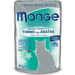 Natural Tonno/Anatra - cibo umido per gatti  80 gr