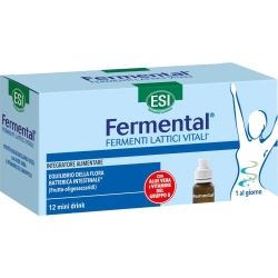 ESI Fermental Max 12 flaconcini - Integratore per la flora intestinale