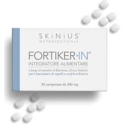 Fortiker.In 30 Compresse - Integratore Per Capelli E Unghie