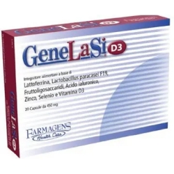 Genelasi D3 20 Capsule - Integratore per la flora intestinale - Farmagens