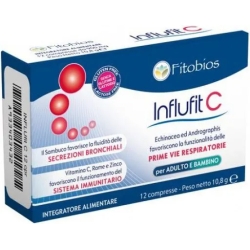 Influfit C 12 Compresse - Integratore Integratore Per Le Vie Respiratorie