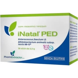 Inatal Ped 30 stick - Integratore per la flora batterica intestinale