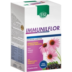 ESI Immunilflor 16 Pocket Drink gusto amarena - Integratore per le difese immunitarie