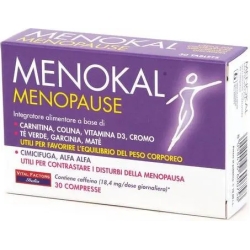 Menokal Menopause 30 compresse - Integratore per la menopausa