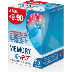 Memory Act 50 Compresse - Integratore Per Le Funzioni Cognitive