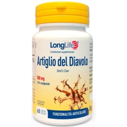 Longlife Artiglio Diavolo 2% 60 Capsule - Integratore Per Le Articolazioni