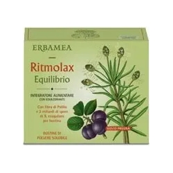 Erbamea Ritmolax Equilibrio 20 Bustine Da 5,5 gr - Integratore Per Il Sistema Digerente