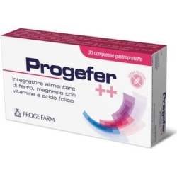 Progefer 30 compresse - Integratore di Acido Folico e Minerali