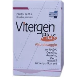 Vitergen Plus 12 Bustine - Integratore Per L'Energia