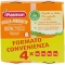 Plasmon omogeneizzato vitello e prosciutto 4 vasetti da 80 g