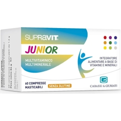 Supravit Junior - Integratore multivitaminico e multiminerale 60 compresse masticabili