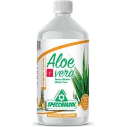 Specchiasol Aloe Vera + ananas papaia 1L - Integratore emolliente e depurativo per l'organismo