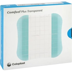 comfeel plus - 10 cerotti trasparenti per lesioni ed ulcere 10x10