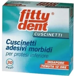 Cuscinetti - 30 Adesivi morbidi per protesi inferiore