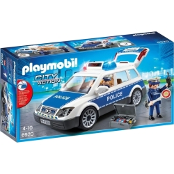 city action - auto della polizia con personaggi