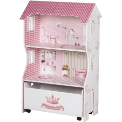 Roba Casa Delle Bambole E Scaffale Rosa