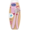 Chicco 2 cucchiai morbidi in silicone 6+ mesi - rosa