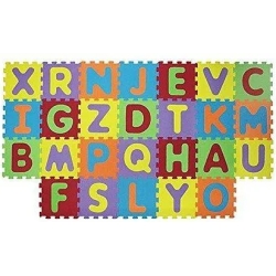 tappeto puzzle basic tema lettere