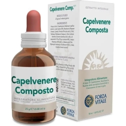 Ecosol Capelvenere composto 50 ml - integratore per le vie respiratorie - Forza Vitale