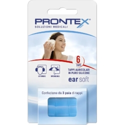 Ear Soft - 3 Paia Di Tappi Auricolari Sagomabili
