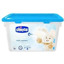 Chicco Sensitive - Detersivo Monodose Sensitive 16 capsule