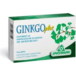 Specchiasol Ginkgo Plus 30 Capsule - Integratore Per Il Microcircolo Cerebrale