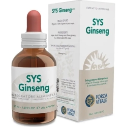 Forza Vitale Sys Ginseng 50 ml - Integratore per la stanchezza fisica e mentale