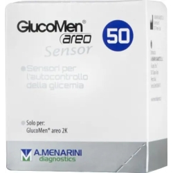 Glucomen Areo Sensor - 50 strisce per il glucosio nel sangue