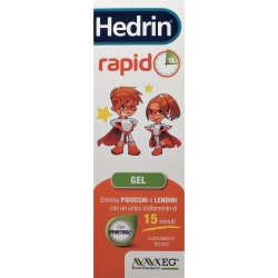 hedrin rapid - gel antipidocchi e lendini 100 ml