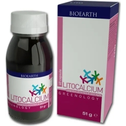 Bioearth Litocalcium 60 capsule - Integratore per il benessere delle ossa