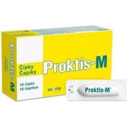 Proktis-M - 10 Supposte da 2 g per emorroidi e ragadi