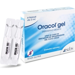 Oracol Gel - Dispositivo Medico Utile In Caso Di Afte 6 Fiale