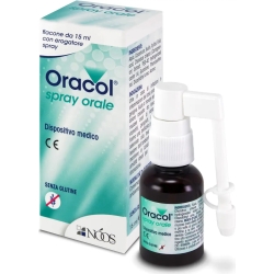 Oracol Spray, 15 ml - Dispositivo Medico per Afte