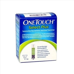 One Touch Select Plus - 50 Strisce Reattive Per Glicemia