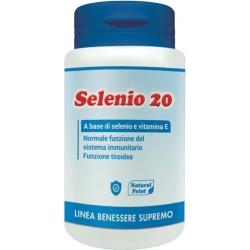 Natural Point Selenio 20 - Integratore anti-age 60 capsule