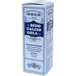 Sedo Calcio Gola Spray - Integratore per le alte vie respiratorie 15 ml