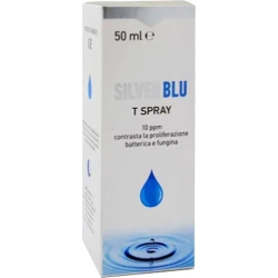 Silver Blu T - Spray per la proliferazione batterica e fungina 50 ml
