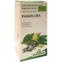 Specchiasol Passiflora Incarnata 34 - Integratore per il sonno e il tono dell'umore 50 ml