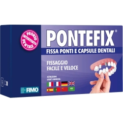 Pontefix 7 g - Adesivo per fissare ponti e capsule dentali
