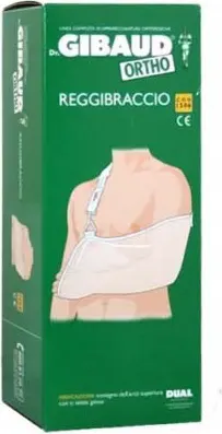 Dr. Gibaud Ortho Linea Ortopedica - Reggibraccio Cod.1506 - Taglia 2 Bianco (Circonf Torace 80-100 cm)