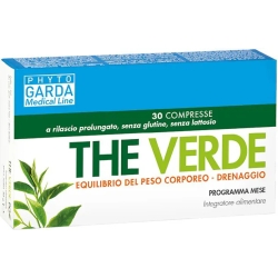 The verde 30 compresse - integratore per l'equilibrio del peso corporeo e drenaggio