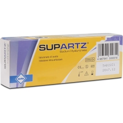 Supartz - Sodio Ialuronato 25 mg Per Iniezione Intra-Articolare 5 Siringhe da 2,5 ml