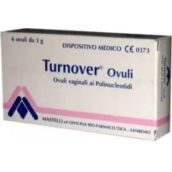 Turnover Ovuli - 6 Ovuli Vaginali Ai Polinucleotidi Da 3 gr