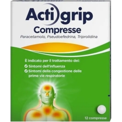 Actigrip 12 compresse - Trattamento degli stati influenzali