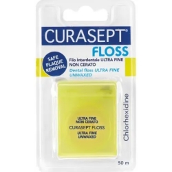 Curasept Floss - Filo interdentale ultrafine non cerato 50 m