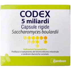 Codex 5 Miliardi 12 cps - Trattamento Dismicrobismo Intestinale