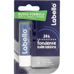 LABELLO Active For Men - Idratazione Fondente Sulle Labbra SPF15