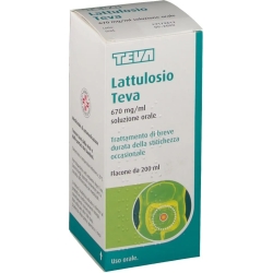 Lattulosio TEVA 200 ml - Sciroppo per la stitichezza