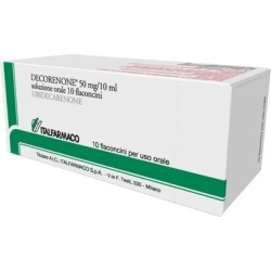 Decorenone 50 mg/10 ml - Soluzione Orale 10 Flaconcini